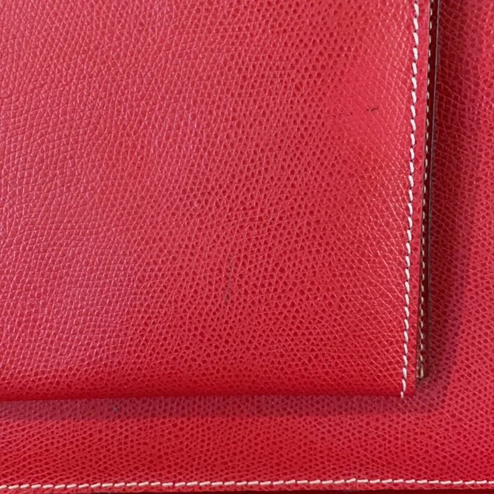 🟡 VINTAGE BALLY RED BRIEFCASE: NICE! - Picture 3 of 14